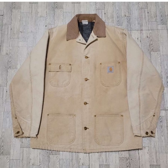 Vintage Carhartt Chore Barn Jacket sz large - Picture 1 of 5